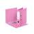 Esselte Standard A4 7.5cm pink ring binder open