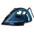 Călcător cu aburi Tefal Ultragliss Anti-Calc Plus, albastru și negru, vedere de sus