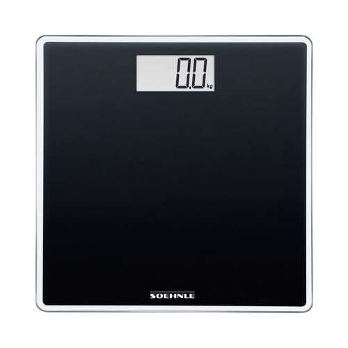 Digitális személymérleg 180 kg, fekete, Soehnle
