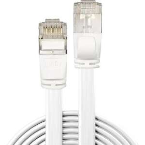 RJ45 Hálózat Csatlakozókábel CAT 6A U/FTP 3.00 m Fehér Védővel LINDY 70477930 - FTP kábel