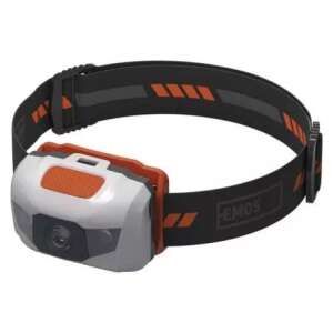 EMOS LED Headlamp with white and red lights, adjustable headband, waterproof, impact resistant - EMOS