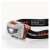 EMOS P3521 LED Headlamp, white and orange, angled view