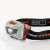 EMOS P3521 LED Headlamp, white and orange, angled view
