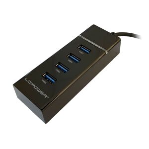 USB HUB LC-Putere LC-Putere LC-HUB-U3-4-V2 4xUSBA 1XUSB-C Negru de vânzare cu amănuntul 126969928 - LC-power