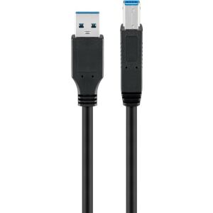 Goobay 95719 USB-A apa - USB-B apa 3.0 Nyomtató kábel - Fekete (1m) 113122335 - Adatkábel