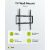 Goobay TV Wall Mount features: weight capacity, wall distance, size, VESA compatibility