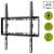 Goobay 49730 TV wall mount for 32-55 inch screens, black, with specifications