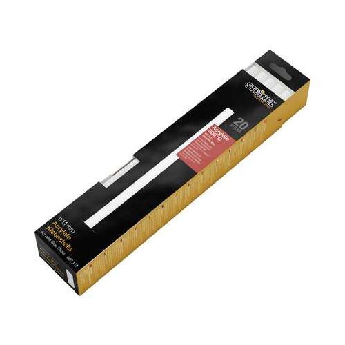 Steinel 11 mm 300 mm 20 db ragasztórúd forró ragasztópisztolyhoz, erős ragasztó nehéz felületekhez