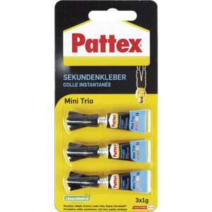Pattex mini pillanatragasztó készlet 3x1g Pattex Mini Trio PSMT2 81836615 - Pattex