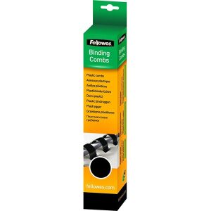 Fellowes Fűzőkapocs - Műanyag - Fekete - 20 Lap 117463030 - Fellowes