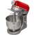 Ariete 1589/00 Moderna stand mixer, red, with stainless steel bowl and whisk attachment