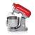 Ariete 1589/00 Moderna stand mixer, red, with stainless steel bowl and whisk attachment
