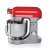 Ariete 1589/00 Moderna stand mixer, red, side view