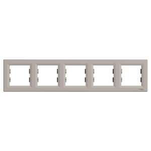 Schneider ASFORA horizontálny päťrámový - Bronz 81841699 - Výstavba&Renovácia