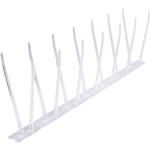 Swissinno Natural Control 100 cm-es madárriasztó tüske, átlátszó polikarbonát, galambok ellen, könnyen felszerelhető, időjárásálló - Swissinno