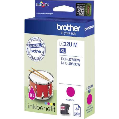 Brother LC22UM XL Magenta Tintapatron