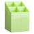 ICO Design rechteckiger Schreibtisch-Organizer in hellgrün mit 4 Fächern