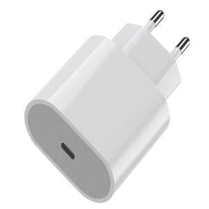 Încărcător rapid USB-C de 20W pentru iPhone, alb - Încărcător de telefoane