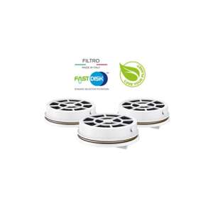 3 pack of Laica Fast Disk water filter cartridges, made in Italy - Household appliance accessory