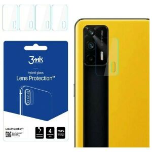 3mk Lens Protection für Realme GT 5G Kamera, Hybridglas Displayschutzfolie, 4er Pack - 3MK Schutzfolien für Handys
