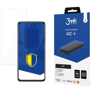 3mk ARC+ képernyővédő fólia Xiaomi Poco F3 5G-hez, teljes fedés, karcálló - 3MK Kijelzővédő fólia