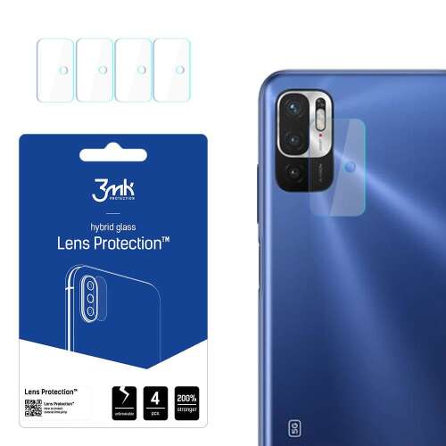 3mk Lens Protection Xiaomi Redmi 10 kamerához, hibrid üveg képernyővédő - Kijelzővédő fólia