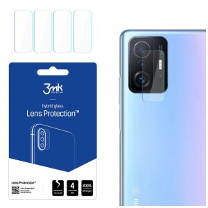 3MK Folie de protecție pentru obiectiv Xiaomi Mi 11T/11T Pro - Protecție lentilă cameră, set 4 bucăți - 3MK Folii protecție