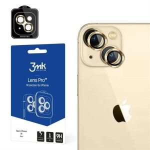 3mk Lens Protection Pro arany iPhone 14 Plus csomagolással - 3MK Kijelzővédő fólia