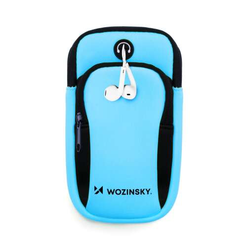 Wozinsky braț pentru telefon de alergare albastru (WABBL1)