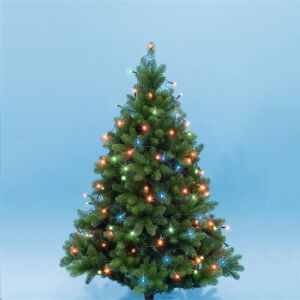 Home by Somogyi színes, vezetékes LED Fényfüzér 50db izzóval 5,5m