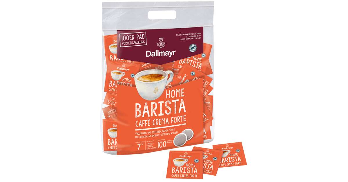 Dallmayr Home Pad kávépárna db) 700 g (100 Forte Barista