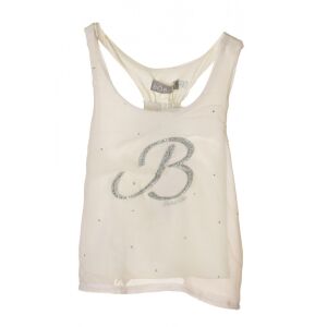 Boboli white girls top with rhinestones – 104 130283573 - Kids' Tank Top