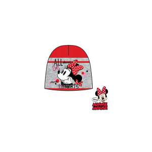 Disney kislány Sapka - Minnie Mouse #piros-szürke 40386064 Gyerek sapkák, szettek - Lány
