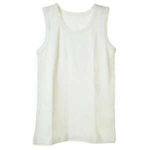 White Cotton Boy's Undershirt – 6-8 years 130490039 - Kids' Tank Top