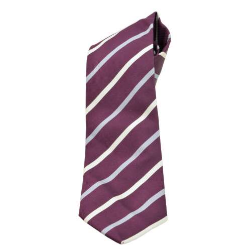 Gant burgundivörös, csíkos, selyem férfi nyakkendő 31987746