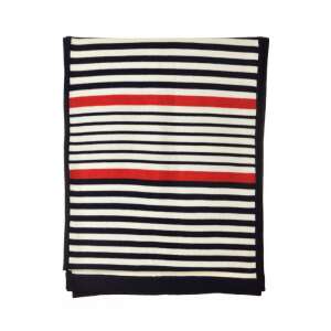 Gant férfi sál, fehér, kék és piros csíkos - Férfi sál