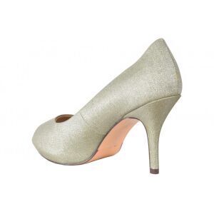 Menbur Silver Glitter Peep Toe Women's Shoe – 40 126706718 - Women's Occasion Shoe