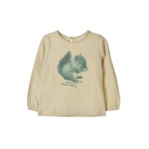 OVS girls long sleeve t-shirt with squirrel print, beige - OVS