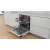 Whirlpool WBO 3T341 P X beépíthető mosogatógép, nyitott ajtó nézet
