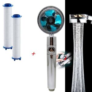 BLux Turbó Zuhanyrózsa vízszűrővel és propellerrel, erős vízsugár - Zuhanyfej