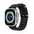 Pasek Dux Ducis OceanWave do Apple Watch w kolorze czarnym, widok z boku