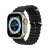 Pasek Dux Ducis OceanWave do Apple Watch w kolorze czarnym, widok z boku