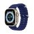 Pasek Dux Ducis OceanWave do Apple Watch na Apple Watch Ultra, niebieski silikonowy pasek