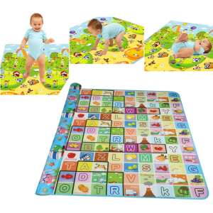 Nagyméretű Játszószőnyeg 180x180cm - Állatok és Betűk - A