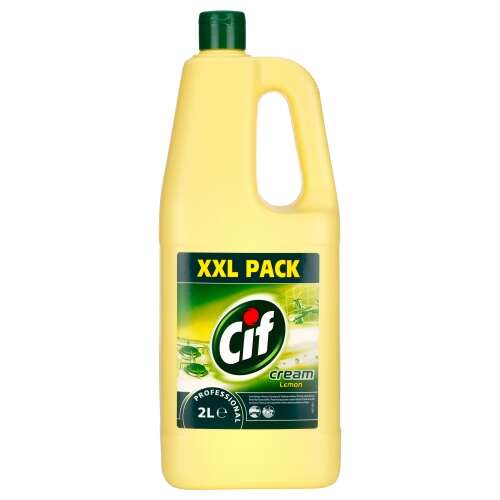 Cif Professional Cream Lemon 2L Reinigungsmittel, XXL Pack