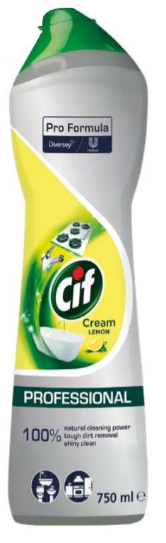 Cif Professional Cream Lemon folyékony Súrolószer 750ml