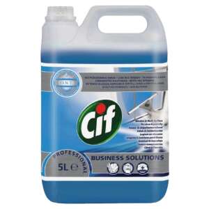 Cif Professional Soluție curățare geamuri și suprafețe 5L - Detergent pentru ferestre și geamuri