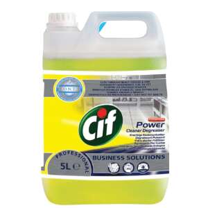 Cif Professional Power Cleaner Degreaser, 5 Liter Flasche, entfernt hartnäckigen Fett und Schmutz, für die Reinigung von Küche und Bad - Reinigungsmittel