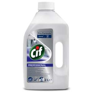 Cif Professional Kitchen Descaler, sticlă de 2L, îndepărtează calcarul de pe aparatele de bucătărie, Pro Formula - Detartrator