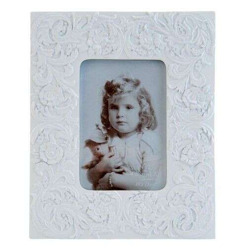 Clayre–Eef Virágmintás Képkeret - 20x25 cm